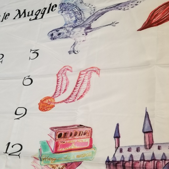 Harry Potter Milestone Newborn Baby Blanket - Picture 4 of 7